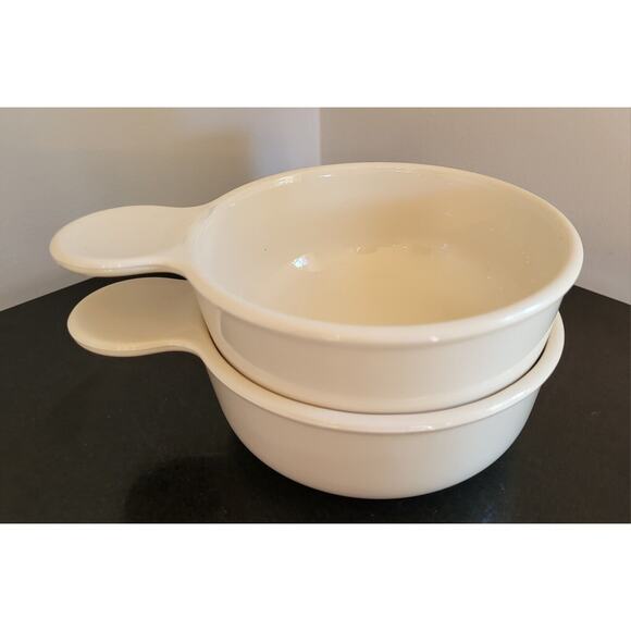 Set of 2 Corning Ware Sandstone Grab-It Bowls P-150-B (No Lids) - Picture 1 of 16